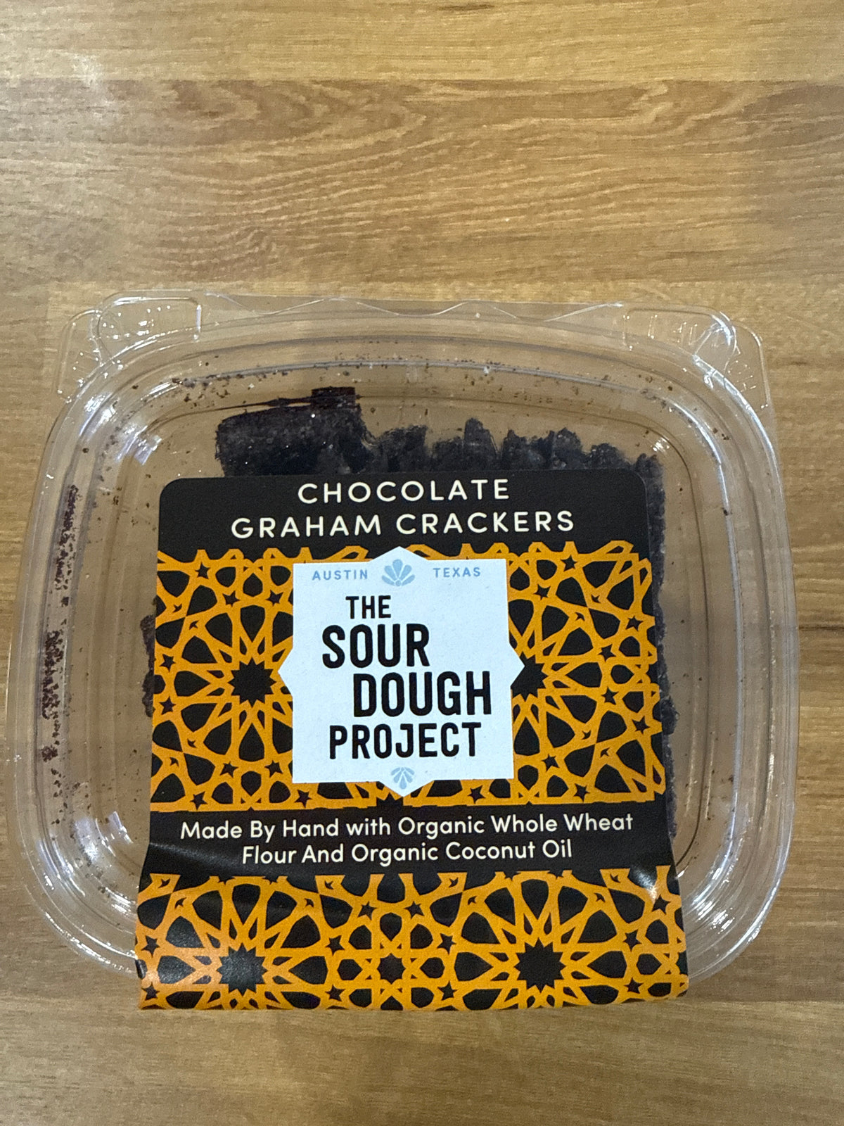 Sourdough chocolate graham crackers
