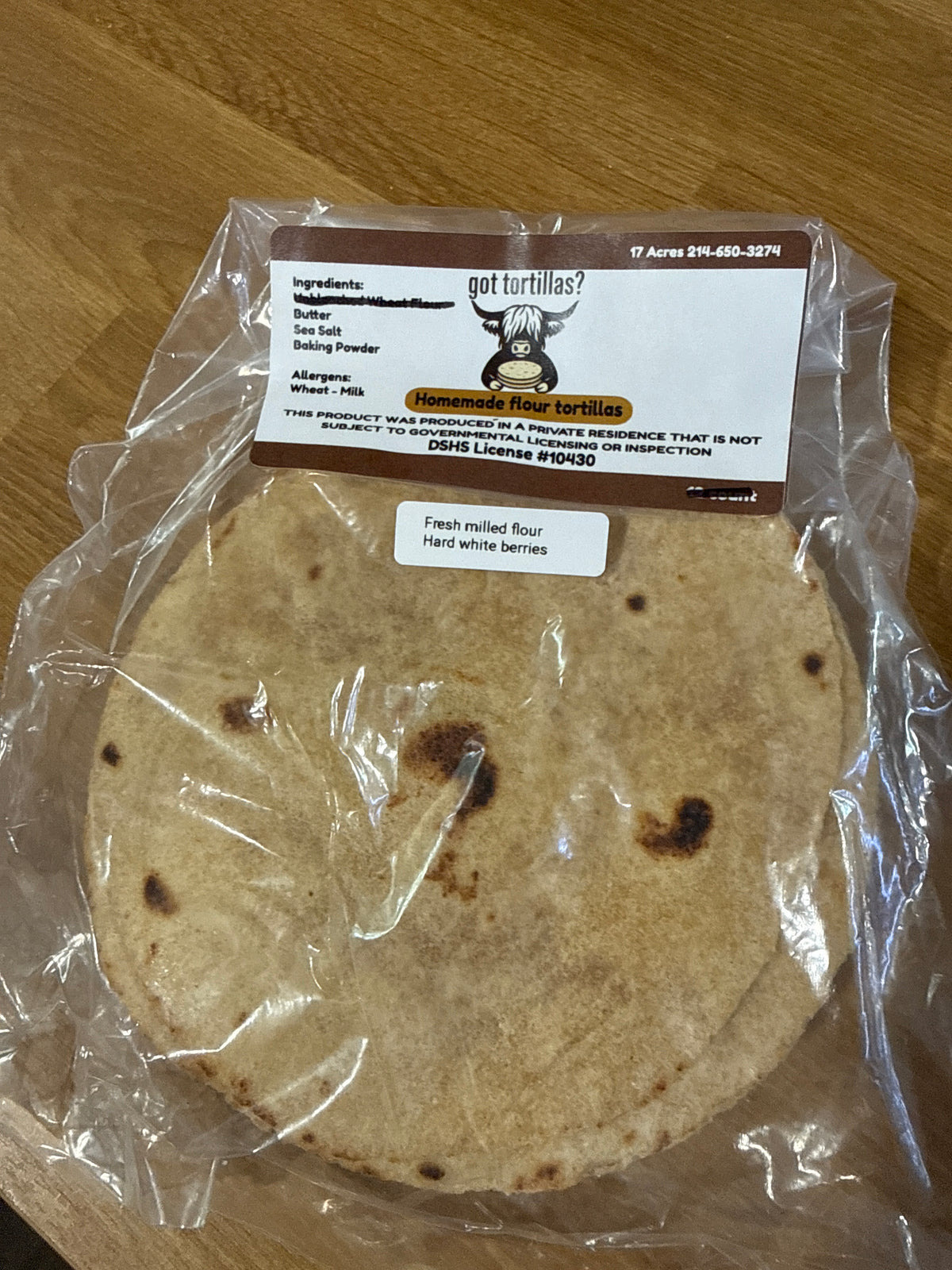 FMF tortillas hard white: 8 count