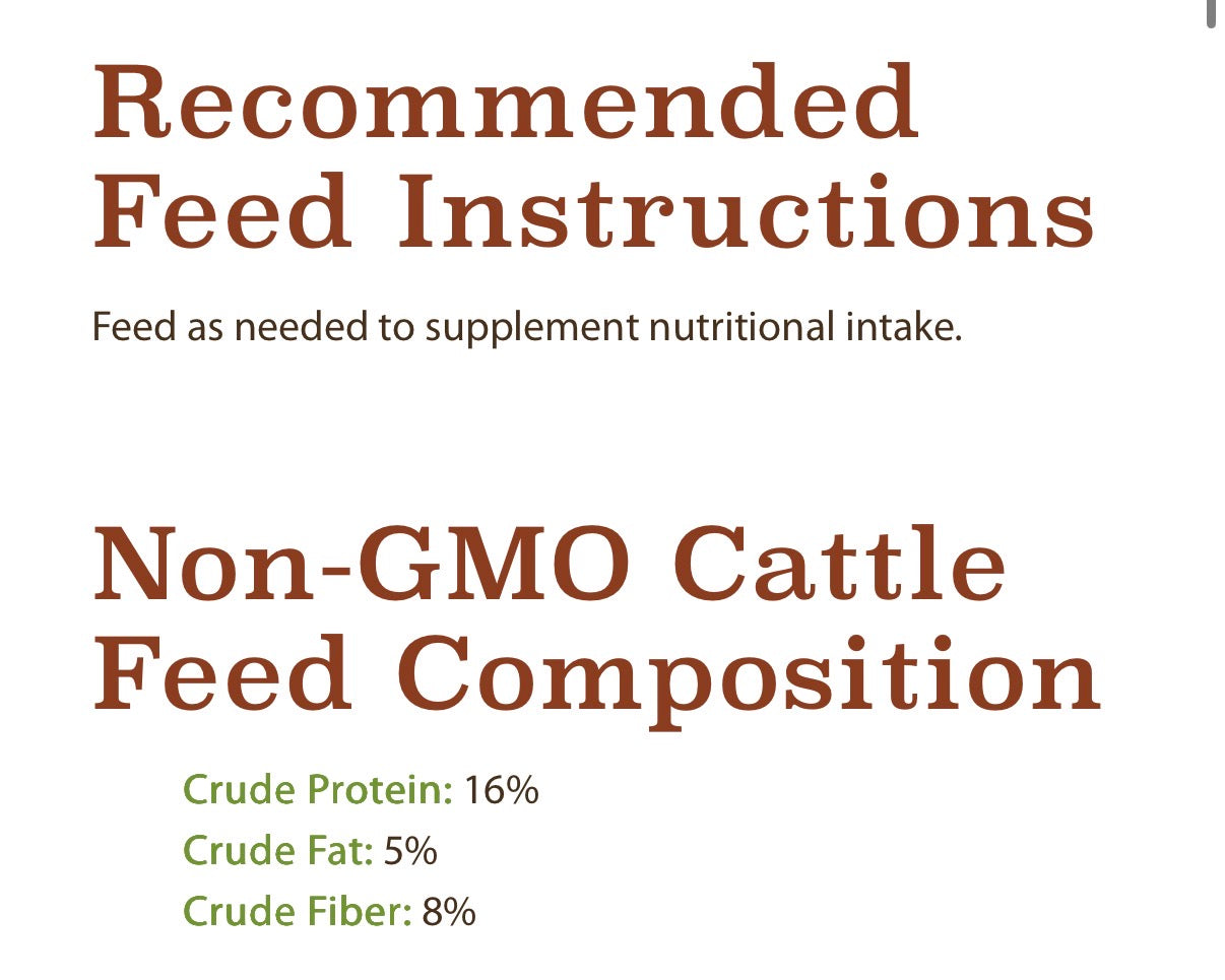 Cattle Feed