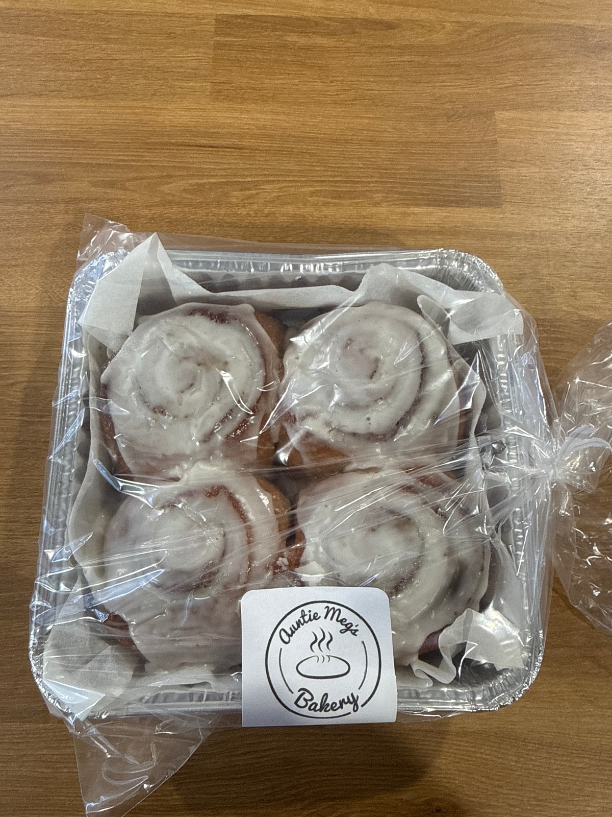 Fresh Milled Flour- 4 pack Cinnamon Rolls