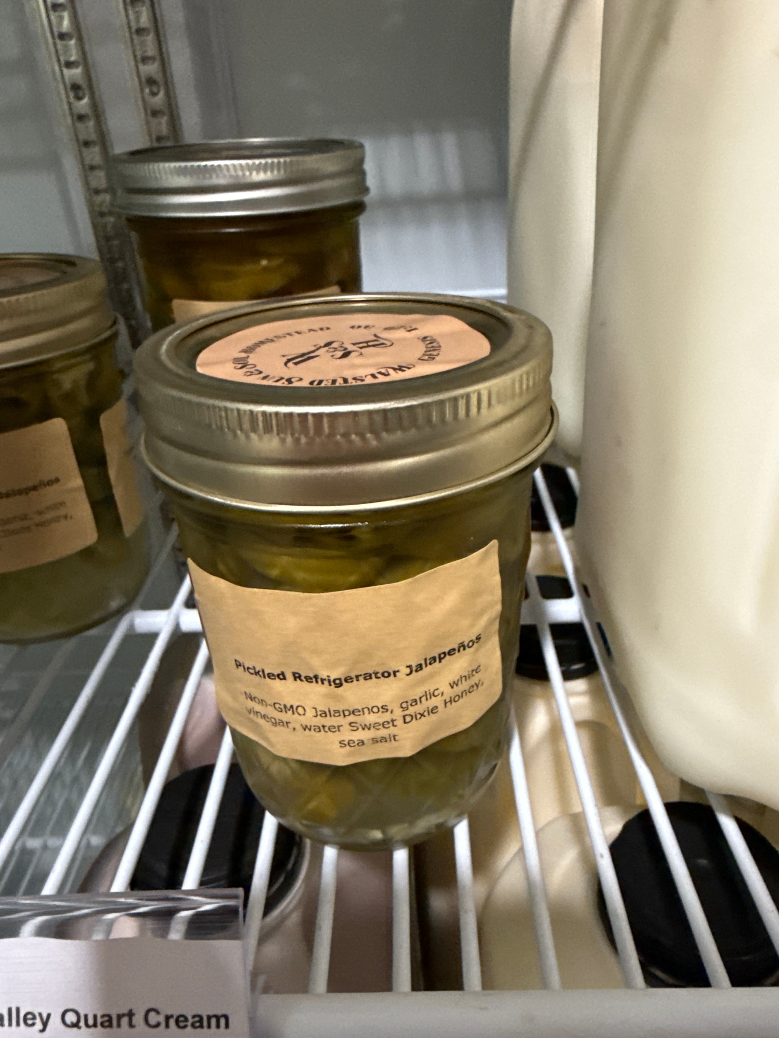 Pickled jalapeños