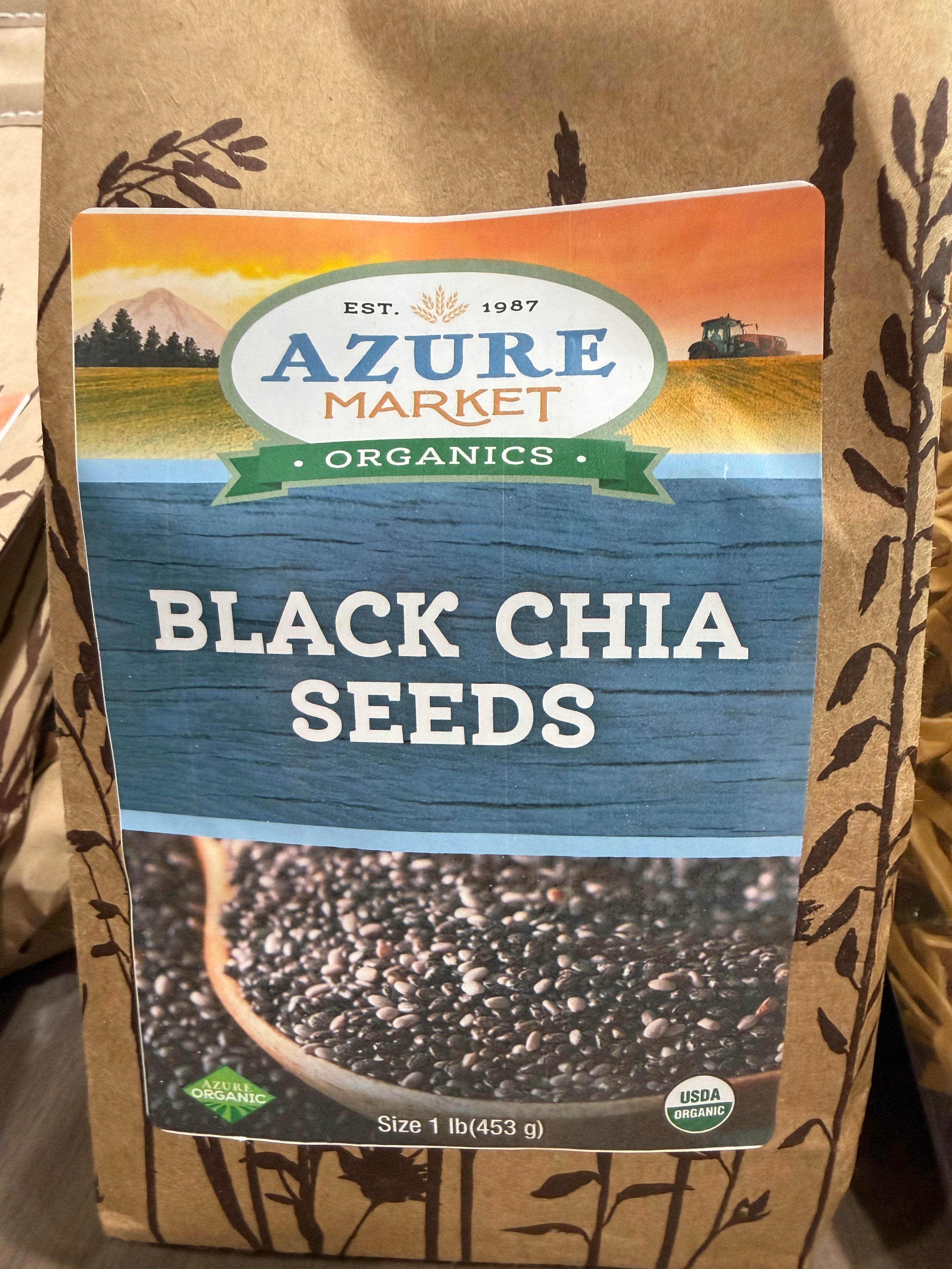 Black chia seeds