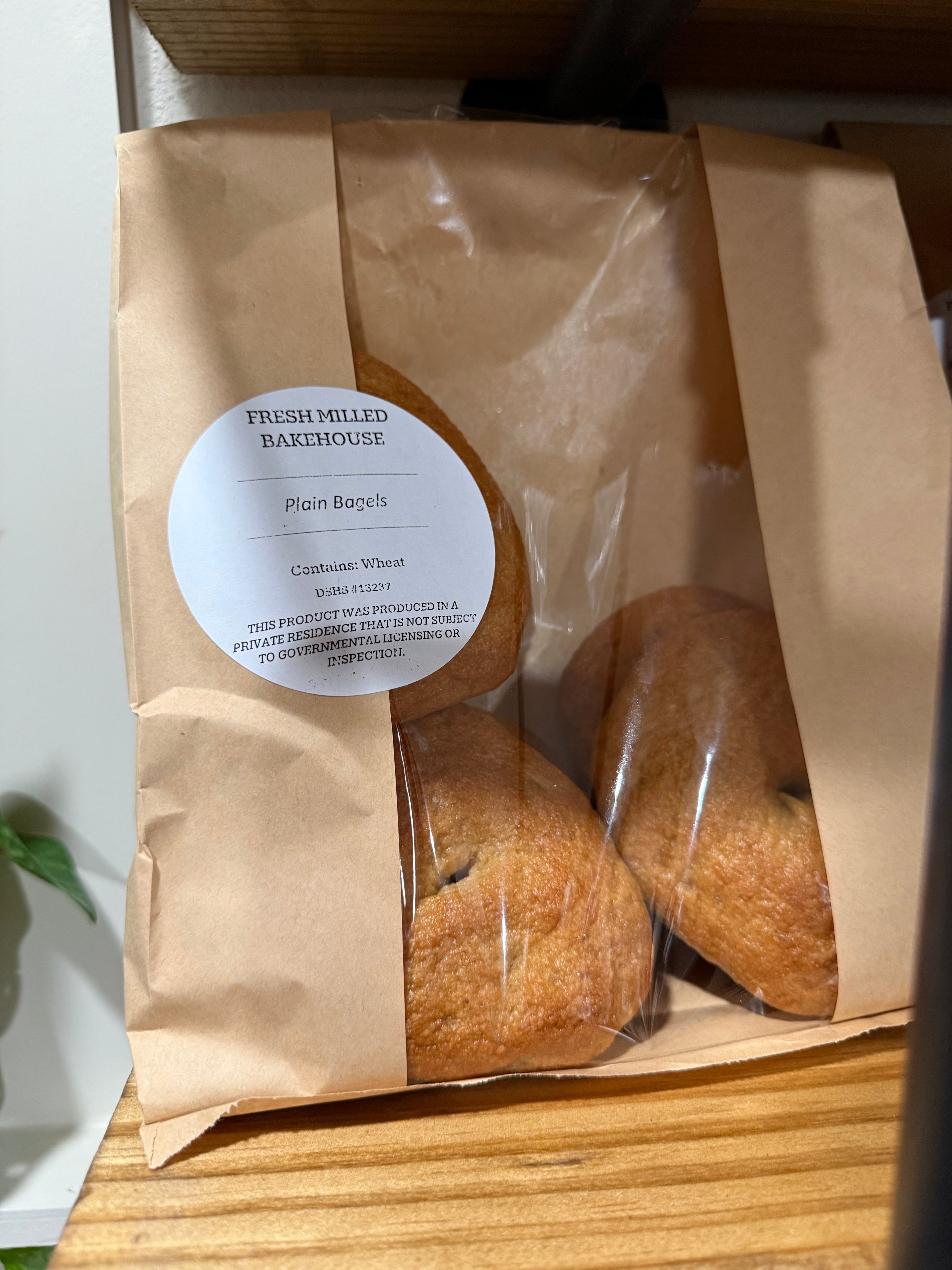 FMF Plain Bagels