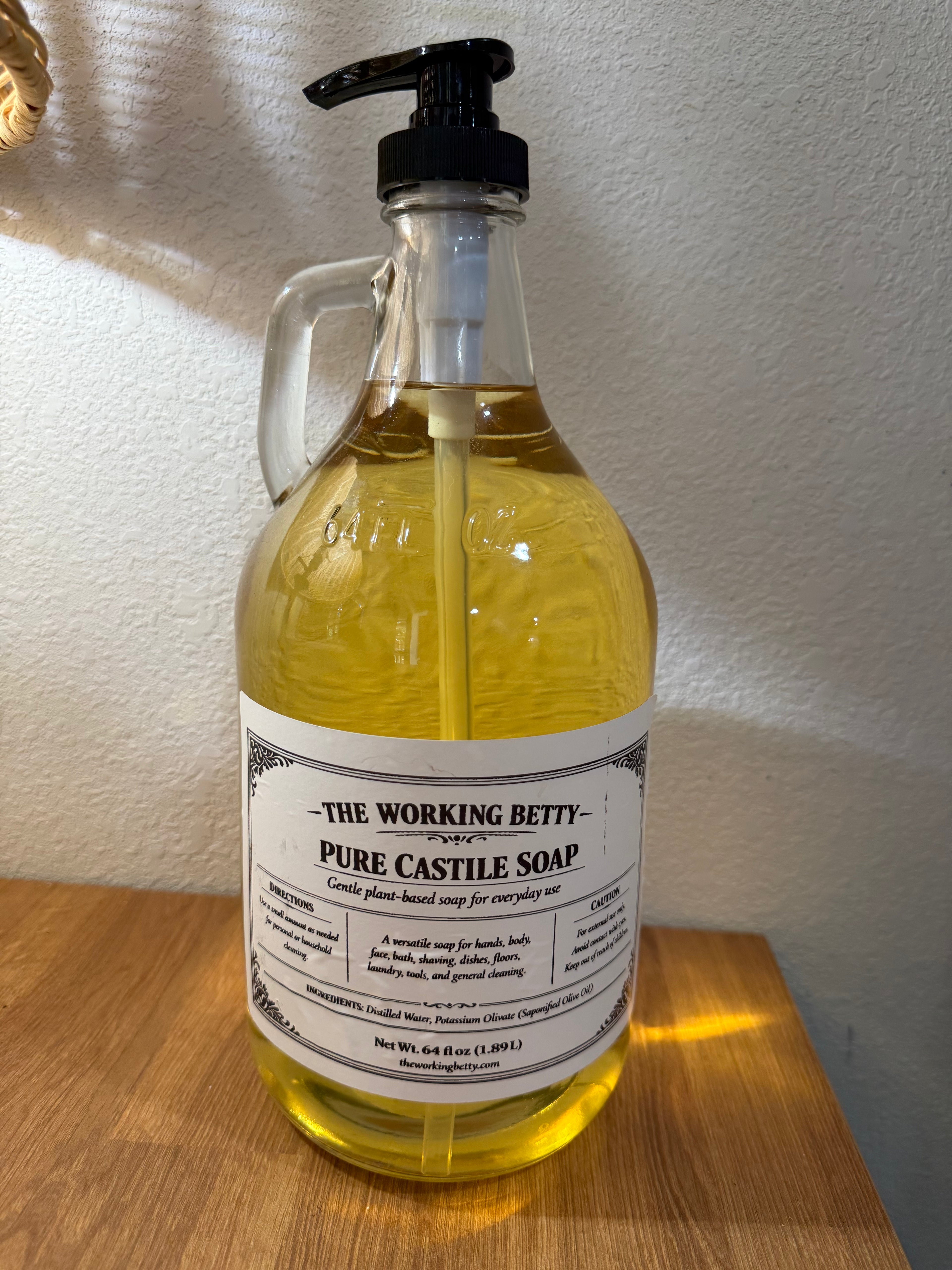 Castile Soap Concentrate 64oz