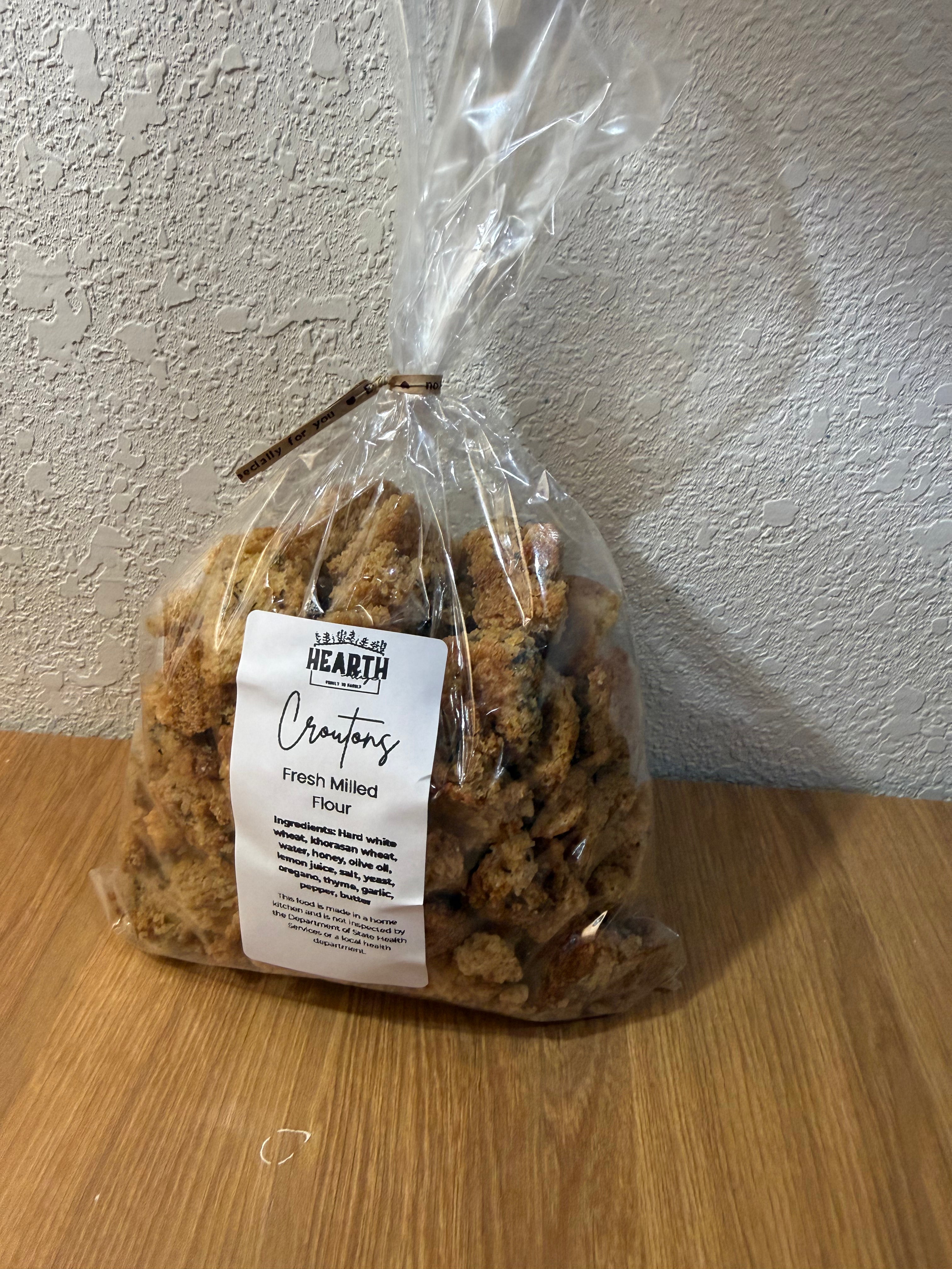 Fresh Milled Flour Croutons