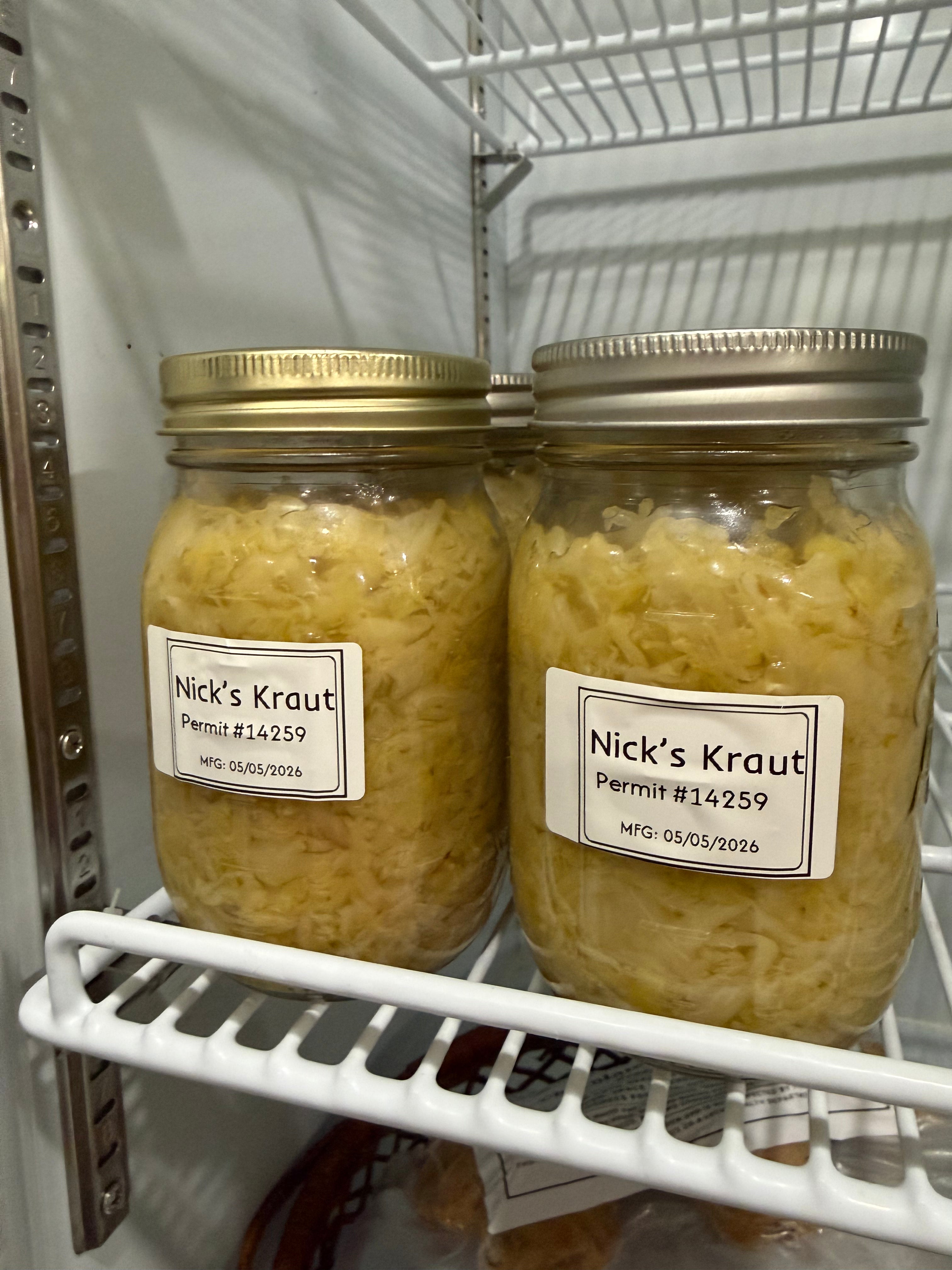 Homemade Sauerkraut