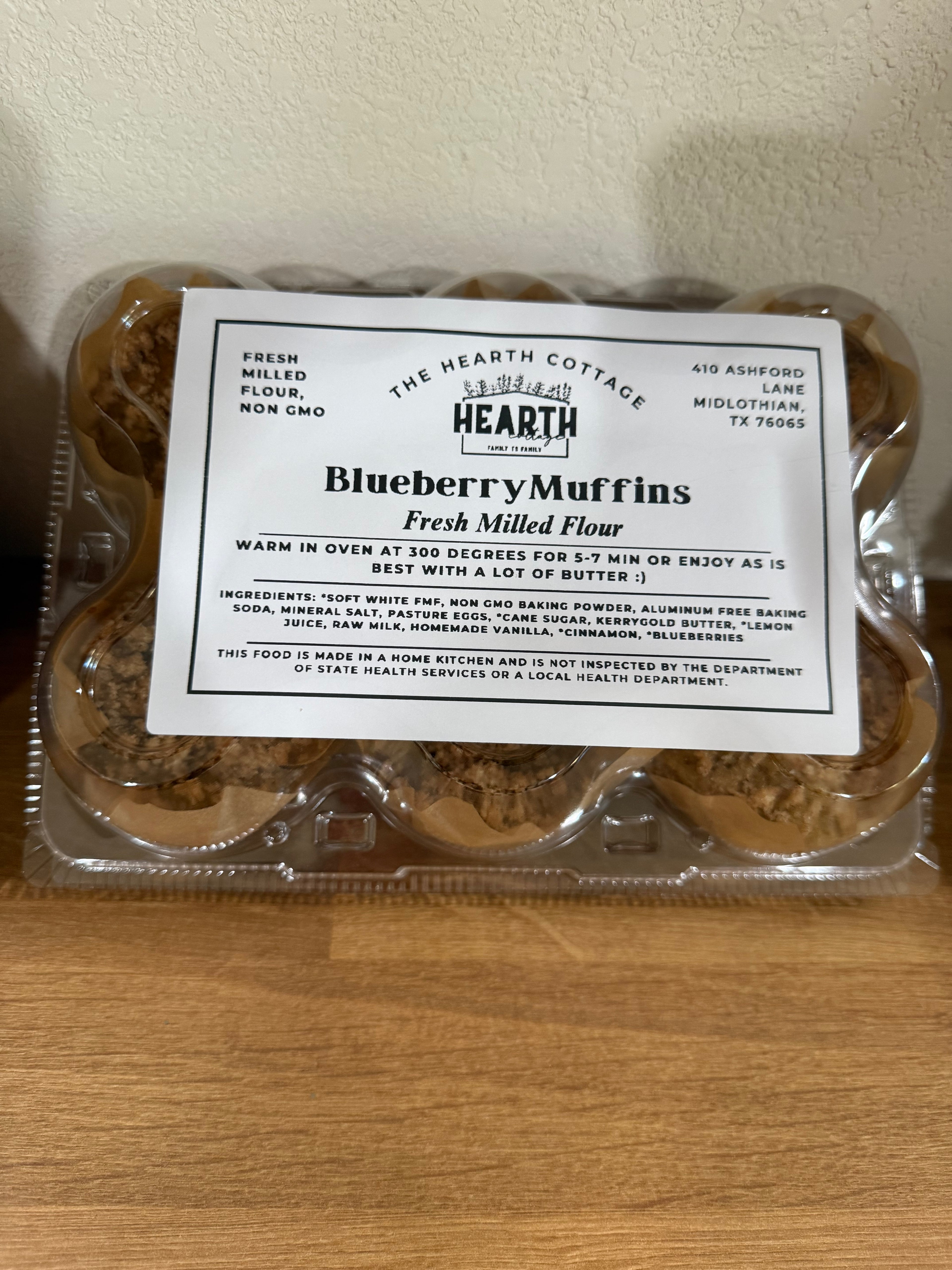 Blueberry muffins FMF