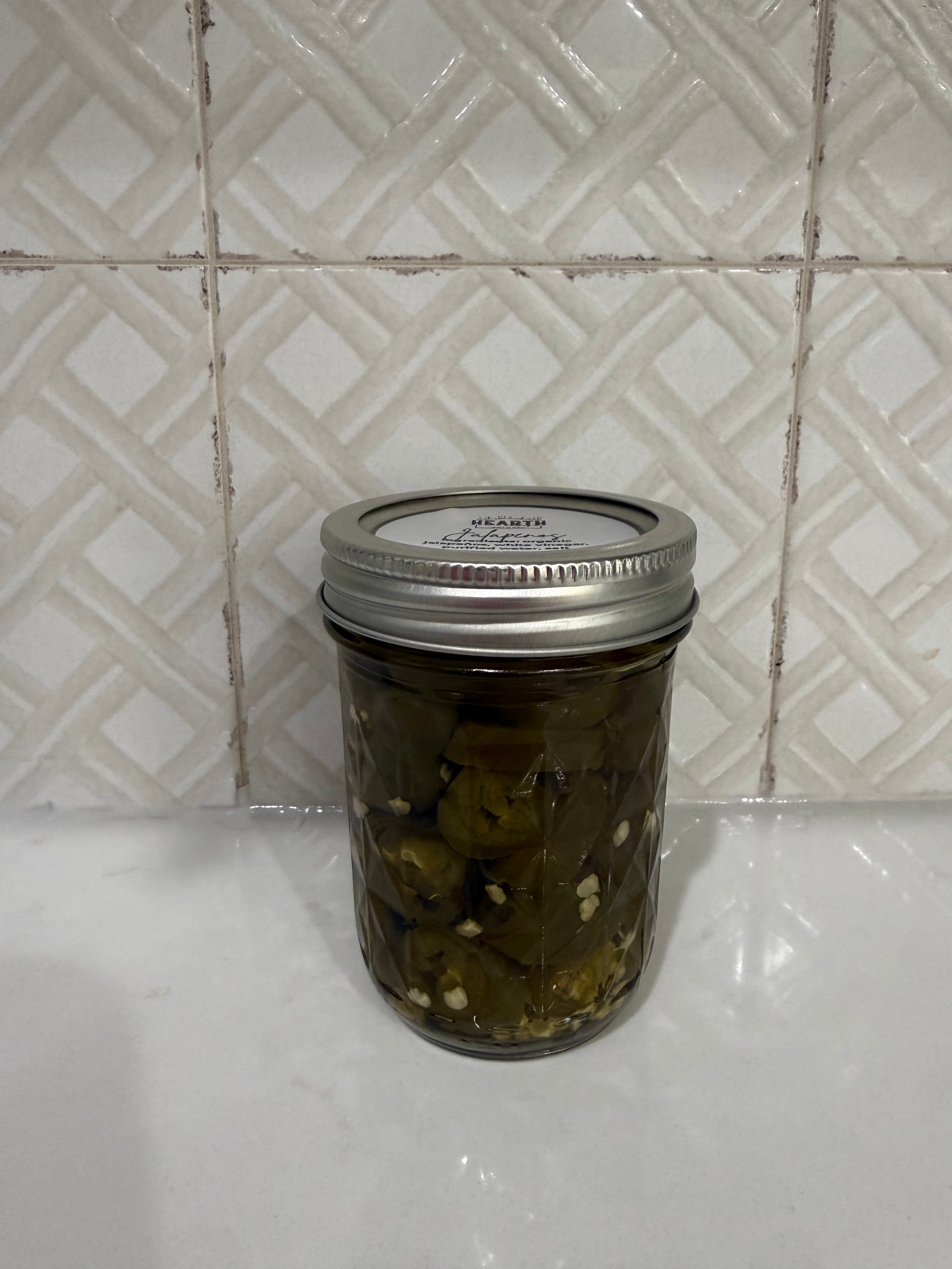 Canned jalapeños