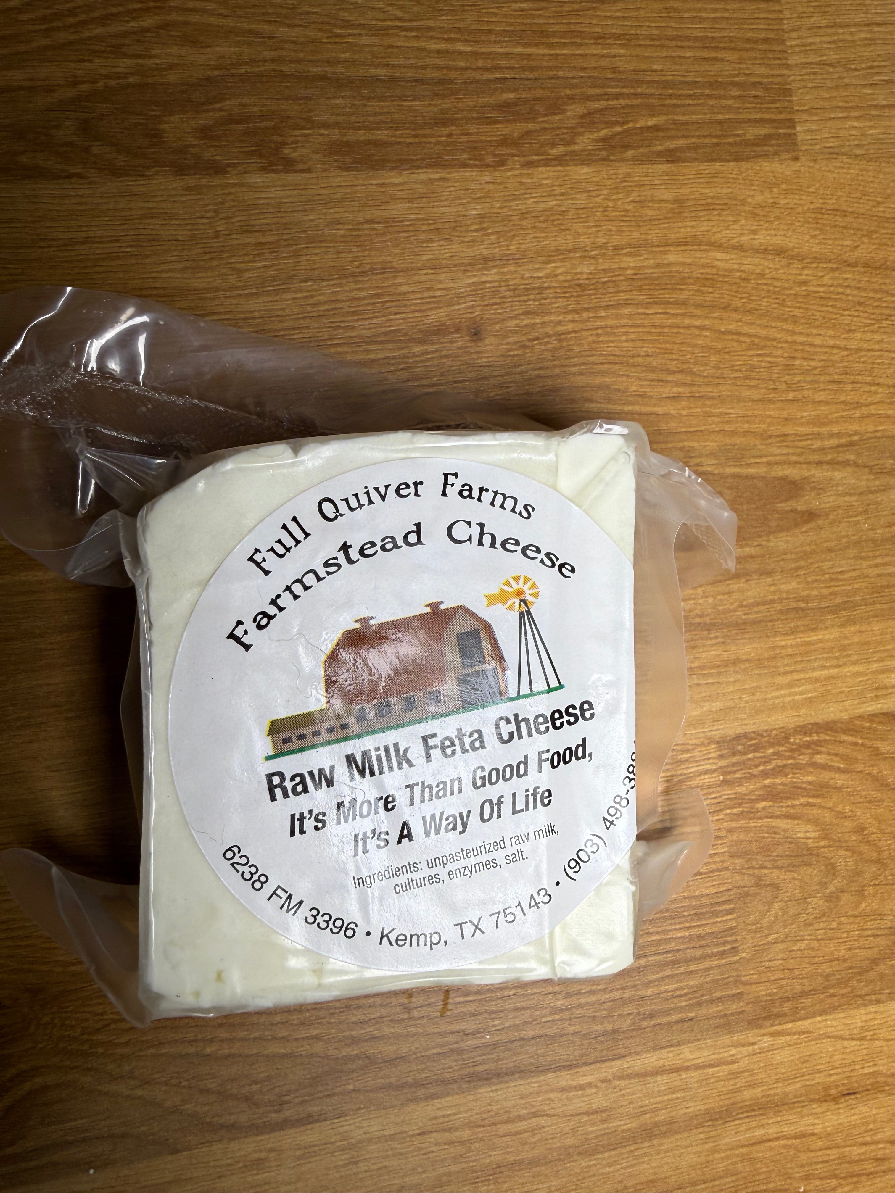 Full Quiver Farm- Cheese