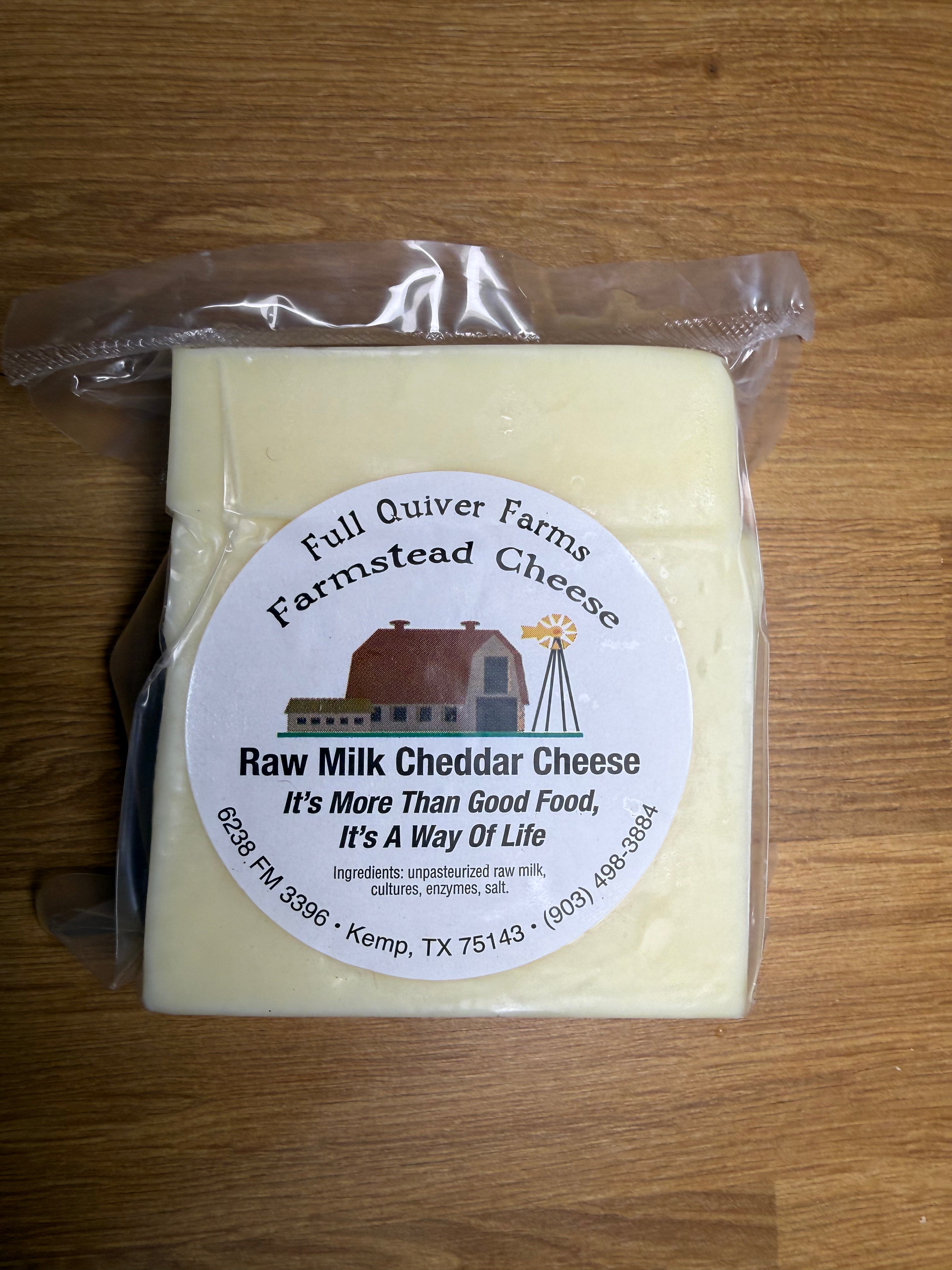Full Quiver Farm- Cheese