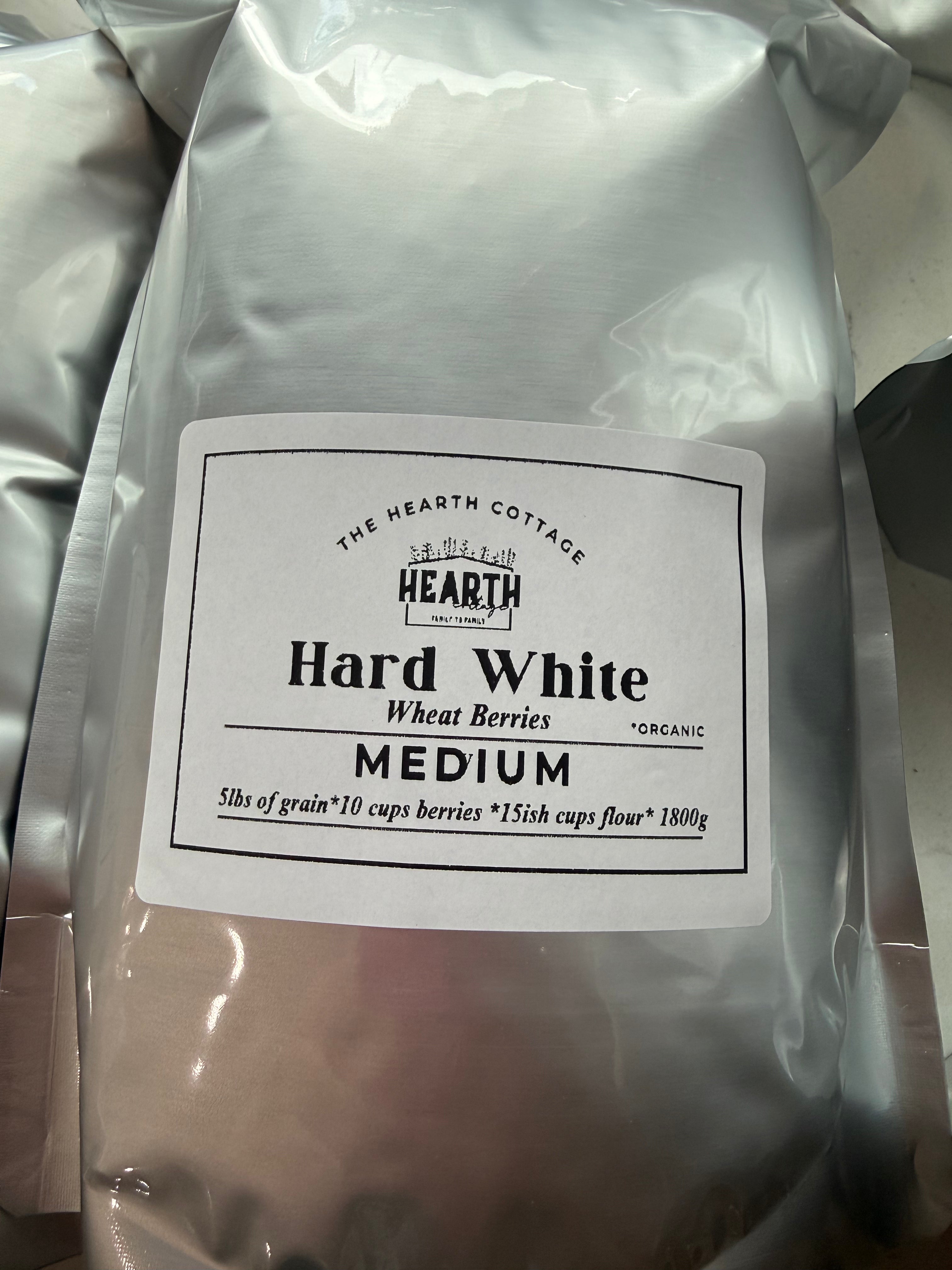 MEDIUM Hard White Grains