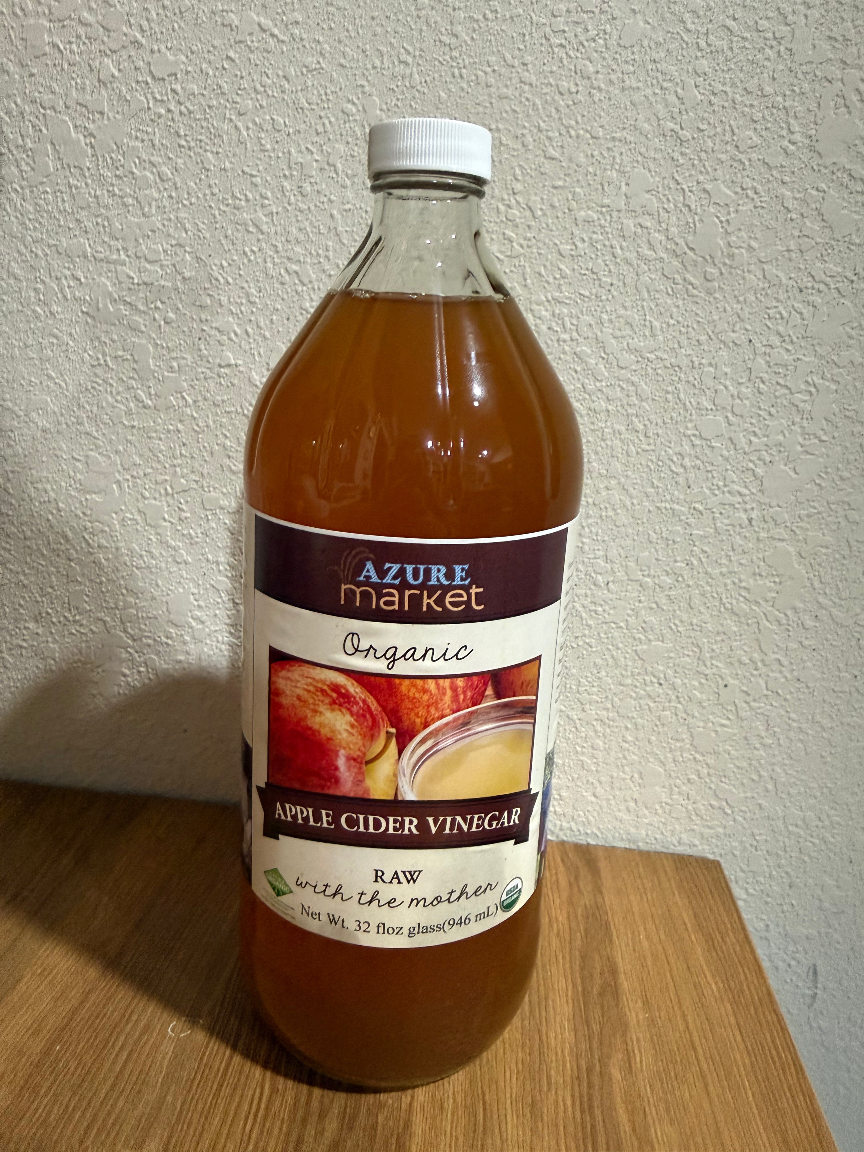 Raw Apple Cider Vinegar, Organic- 32oz