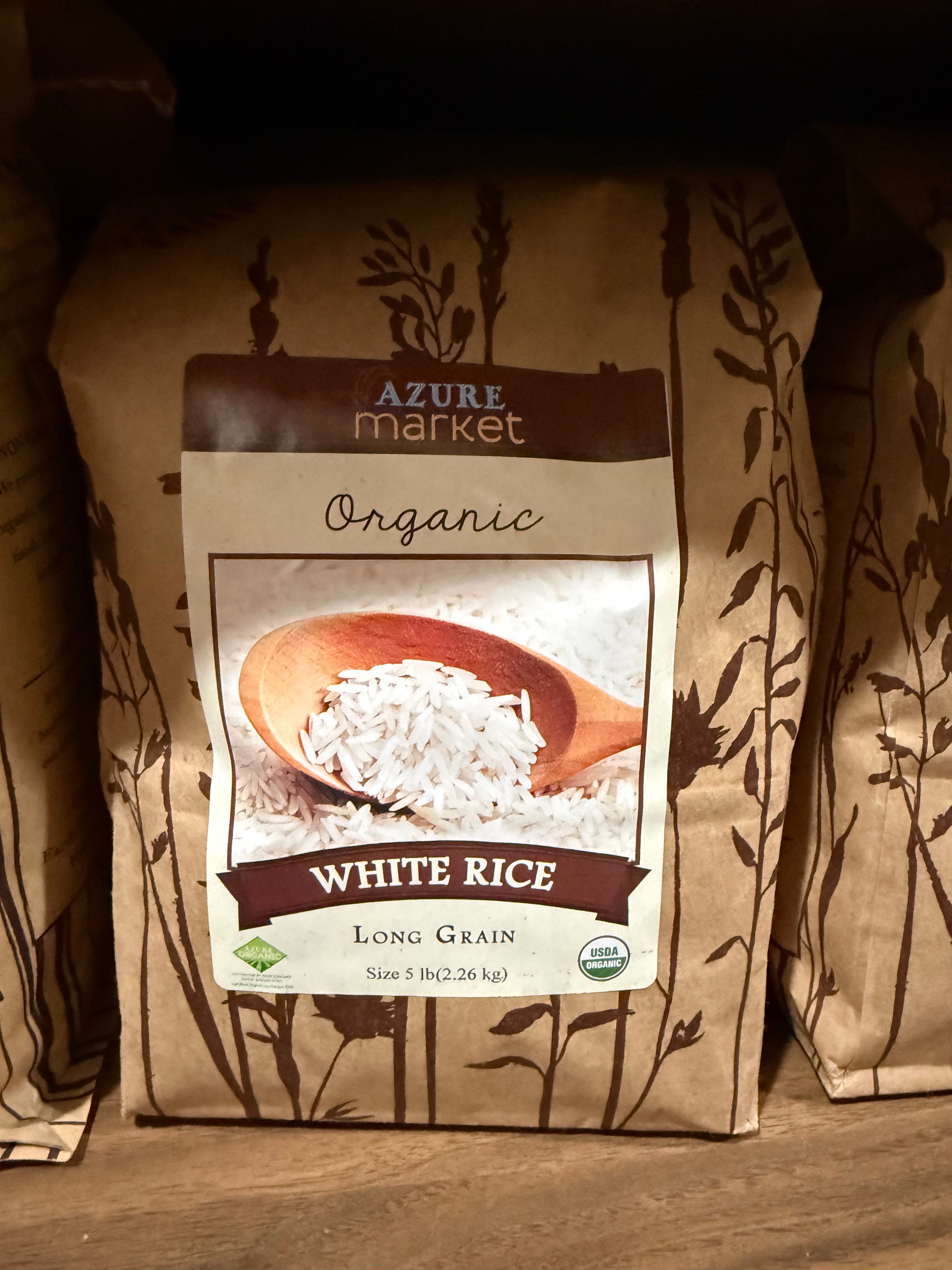 Organic White Long Grain Rice-5lb