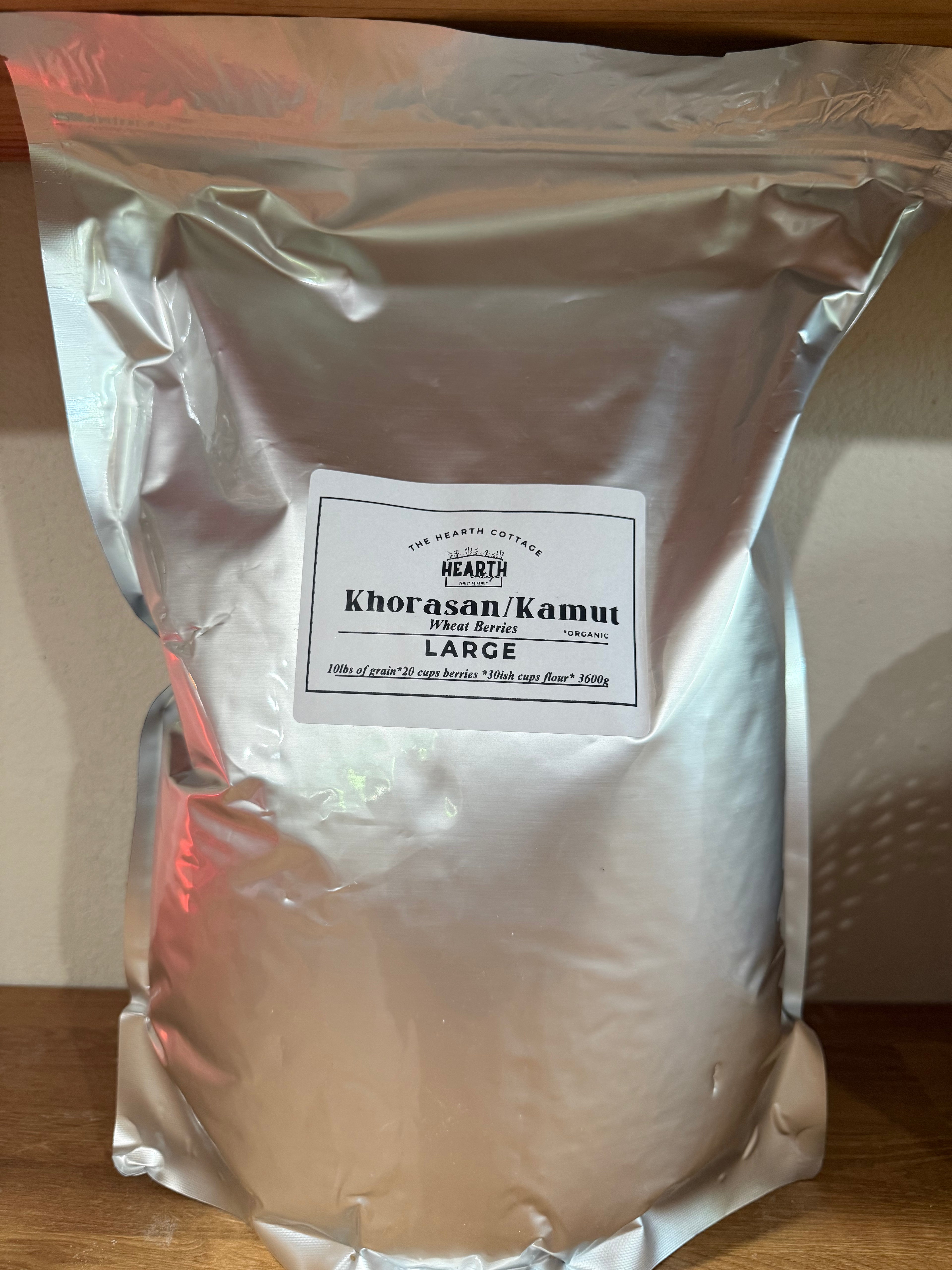 LARGE Khorasan/Kamut Grains