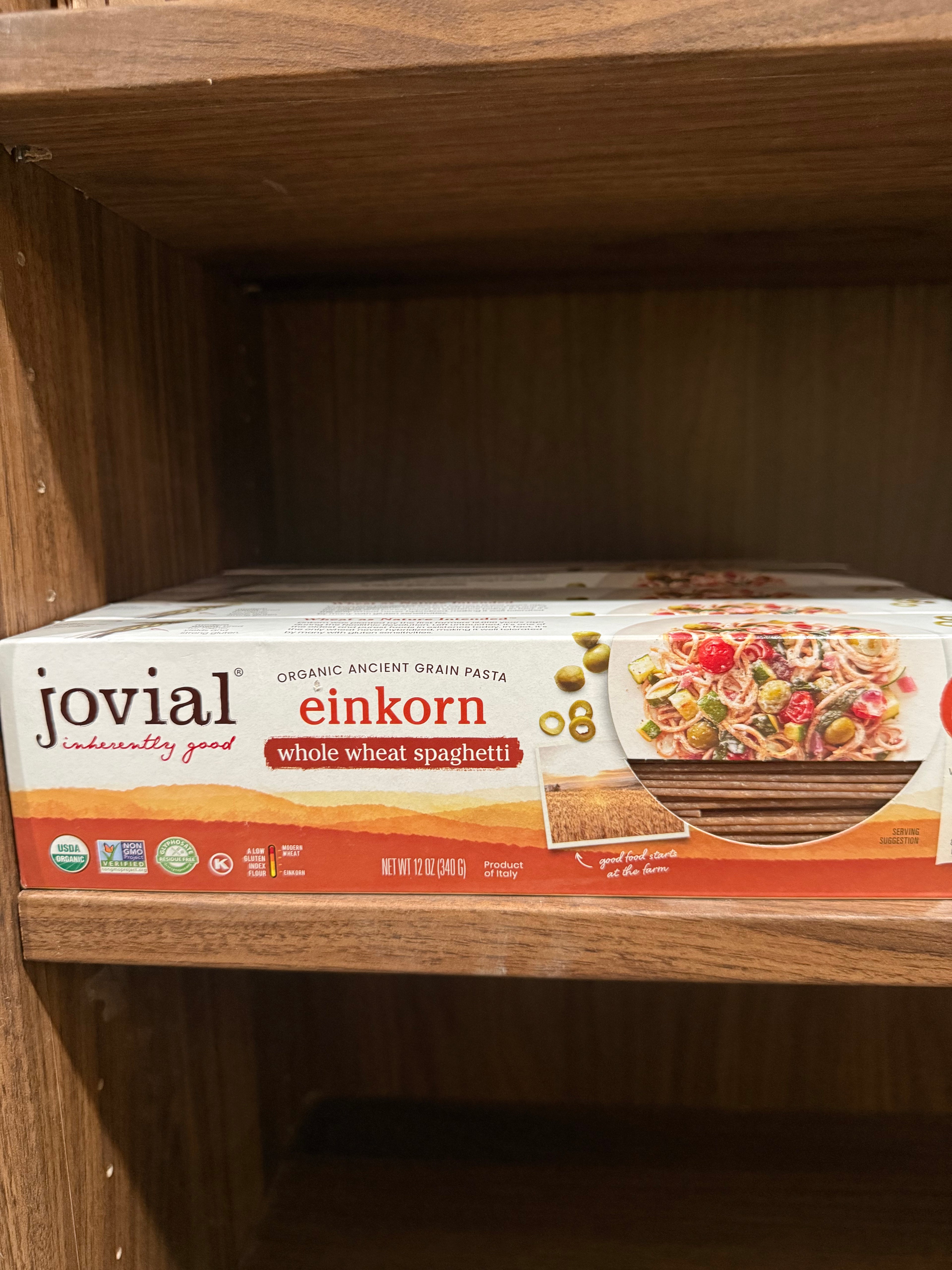 Spaghetti Einkorn Pasta, Organic