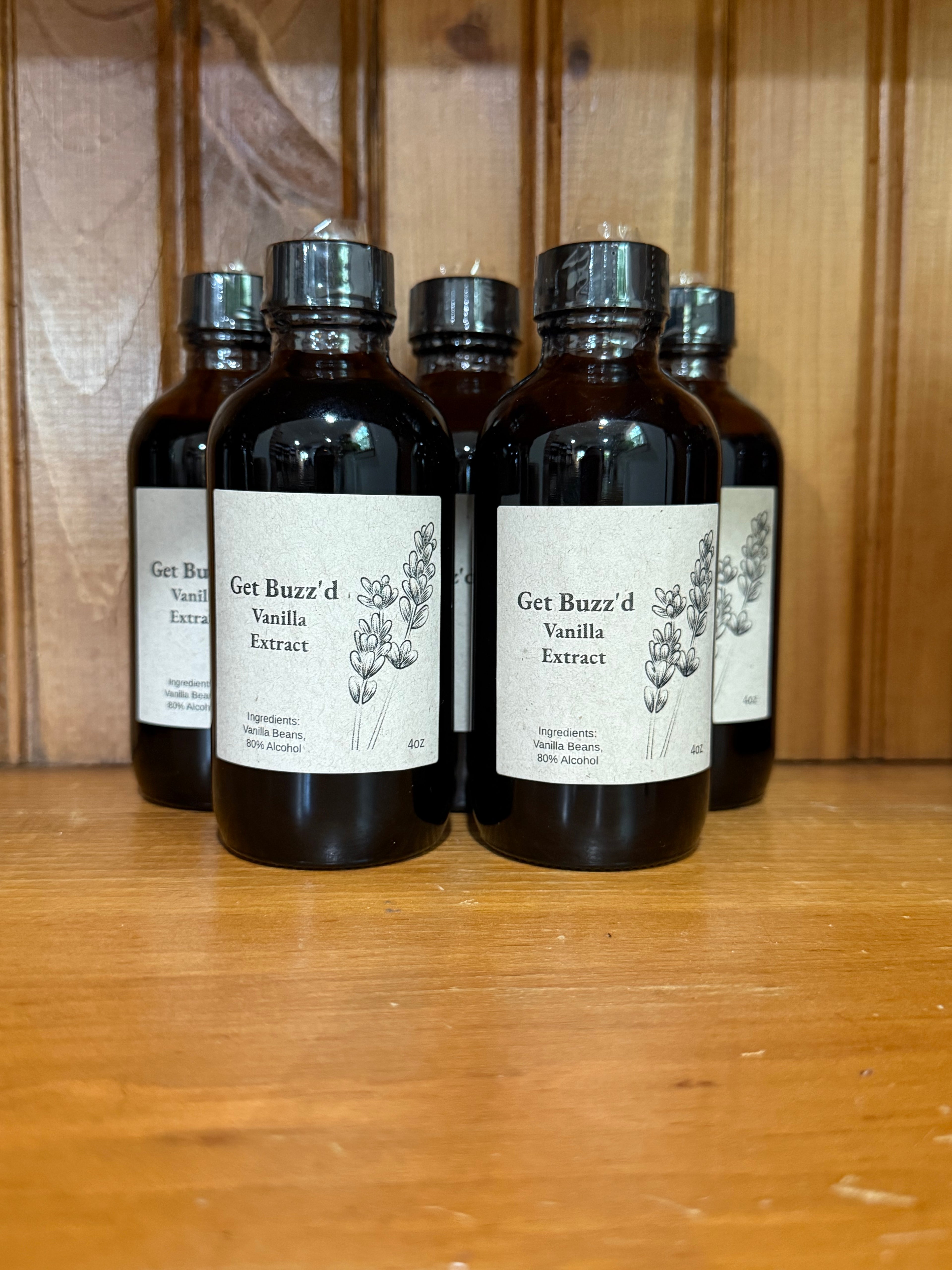 Organic Rum Vanilla Extract